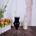 Kreativer menschlicher Körper Form Glas Weinpokal Variante, Borosilikat transparentes Glas. - Kurze Version