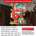 Static Children's Day window cling featuring cartoon kids and colorful 61 festive decoration - Small (40*55CM) / Static Cling Type