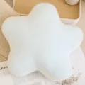 Cojin de peluche de estrella azul claro, suave cojin para sofa y decoracion de hogar. - Estrella Azul