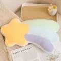 Juguete de peluche de estrella fugaz de arco iris cojín de sofá suave decoración hogar - Meteoro Azul