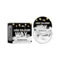 Wiieey weiße Haarfärbewachs für Kinder, auswaschbare temporäre Haarfarbe Styling Wachs 60g - 60.00g / Weiß