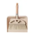 Mini broom and dustpan set with wooden handle for desktop, sofa and floor cleaning use. - Dustpan Set 86239