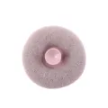 Rosa Saugnapf Duschschwamm Duschball, weiches Netz Peeling Peelingball für die tägliche Körperpflege. - Lila