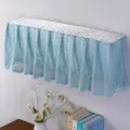 Copertura Antipolvere Per Condizionatore Murale In Pizzo Blu Stile Decorativo Nuovo - Ru Meng Ling - blu copertura totale