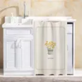 Washing machine dust cover waterproof sunscreen curtain balcony appliance protection fabric cover - Potted Flowers - Waterproof Upgrade