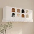 Copertura antipolvere per condizionatore a parete in tessuto con stampa boho. - 102*30*20 cm / Shiying Hehuan