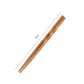 Bacchette di legno ritorte per cucina e casa materiale in bambù naturale durevole lunghezza 20cm - Design in Bambù Intrecciato / 21cm