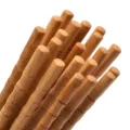 Carbonized bamboo chopsticks natural wood texture kitchen tableware home restaurant use - 10 Pairs / 7.0 Round Head Vase Chopsticks