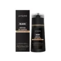 Jaysuing Haarfärbe Shampoo schwarz 200ml schnelles milde Formel für Männer sanfte Haarpflege - Schwarz