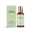 OUHOE Huile de Ricin Dorée 50ml pressée à froid bio pour soin des cheveux et de la peau. - 50ml
