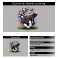 Elektrostatischer Fußball-Wandaufkleber für 2026 Sportbar und Raumdekoration - 30x30cm / Torwart-Parade-Version (Statisch Haftend)