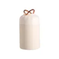 Portable insulated food jar with rose gold handle, stainless steel thermal food container. - 500ml / White Insulated Food Jar