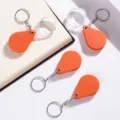 Portable folding magnifying glass keychain mini pocket magnifier for reading elderly kids - Portable Keychain Magnifier (Unframed / Naked)