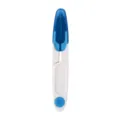 U-shaped spring yarn thread cutter scissors for daily sewing and garment tailoring - Blue