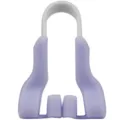 Silicone nose lifter bridge shaper clip corrector tool for flat nose beauty care accessory - Purple