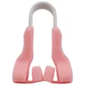 Silicone nose bridge lifting clip shaping tool in pink and white ergonomic design - Pink
