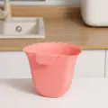 Kitchen hanging garbage can nordic pink 1pc countertop cabinet door waste basket - Orange Red