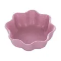 Pink wheat straw flower shape dipping bowl, mini sauce dish for sushi, BBQ, and hot pot. - Plum Blossom Pink