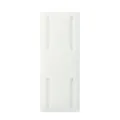 White adhesive power strip holder wall mounted socket fixer bracket main product view - White