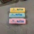 Simulation butter slow rebound decompression toy, cute stress relief squishy toy for fun. - PVC Bag / Yellow