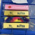 Slow rebound squishy butter and strawberry stress relief toy set for fun decompression play. - 22cm Butter Stick [94g PU Slow Rising]