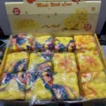 Detailed view of 12pcs cheese shaped slow rebound squishy toys boxed set for stress relief. - 6.3cm Fluid Cheese (PU Slow Rebound) 45g