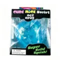 Juguete pulpo brillante azul antiestrés rebote lento novedad divertida en una caja. - Envase tipo caja / Squishy de medusa luminosa [Azul] en caja