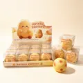 Cute potato squishy toy slow rising stress relief toy cute sensory toy for kids and adults - Individual Blister Packaging / 12 Boxes Building Block Squishy