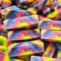 Colorful rainbow butter squishy slow rising stress relief toy for fun and decompression - 13.5cm Colorful Stick [PU Slow Rising] 46g