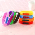 Conjunto de pulseras antimosquitos luminosas de silicona colorida para niños y adultos. - Pulsera Repelente de Mosquitos