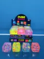 Jouet anti-stress cube de glace aux fruits sensoriel avec remplissage en maltose doux mou. - Violet en Boîte