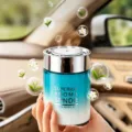Car air freshener long lasting fragrance portable auto diffuser blue gradient bottle design - Ocean Blue
