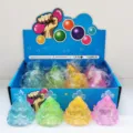 Christmas tree squeeze toy sensory stress relief toy glitter water toy festive decoration - Christmas Tree / 12 Pieces Display Box