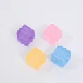 Detailed view of colorful translucent magic cube bubble toys, soft and slow rebound design. - Transparent Cube Maltose Squishy