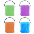 Seau pliant rétractable conteneur d'eau portable multicolore pour outil de pêche camping en plein air - Seau à Pêche / Couleur Aléatoire