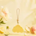 Cute cloud hanging car air freshener, long-lasting peony scent wardrobe diffuser pendant. - Peony