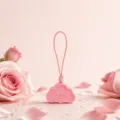Pink cloud aroma pendant for car and wardrobe, elegant floral fragrance hanging air freshener. - Morning Dew Rose