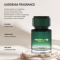 Luxury car perfume green glass bottle gardenia scent long lasting air freshener interior decor - Gardenia
