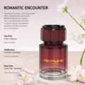Luxury car perfume glass bottle with floral decor, long lasting fresh air freshener for auto. - Chance Encounter