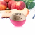 Désodorisant solide parfum pêche, flacon rose rond avec couvercle doré pour la maison - Pêche