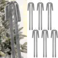 Grosse graue Samt-Weihnachtsschleifen für Baumdekoration, lange Bänder Hänge-Ornamente. - Grau