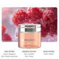 Solid car air freshener long lasting fragrance rose and red berry aroma diffuser jar - Rose Raspberry