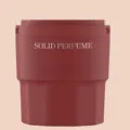 Red Solid Car Perfume Balm Long Lasting Air Freshener Cup Holder Interior Fragrance - Gardenia