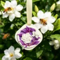 Wardrobe gardenia aroma plaster hanging tablet car air freshener decorative pendant - Oud Wood