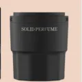 Black Car Solid Perfume Air Freshener Cup Holder Long Lasting Fragrance Balm Decor - Terre