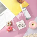Durchsichtige selbstklebende OPP-Plastiktüten für Schmuck und kleine Modeaccessoires - 14x20+3cm (100 Stück/Packung)