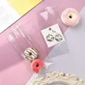 Transparente OPP-Beutel selbstklebend für Schmuckverpackung und kleine Aufbewahrung. - 300 Stück / 4.5x6+2cm / Transparent