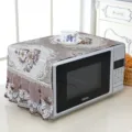 European style microwave dust cover lace fabric protective cover for kitchen oven household use - Magnificent Coffee