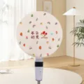 Cute cartoon electric fan dust cover, full coverage elastic protective cover for standing fans. - Time Well Spent