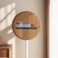 Funda antipolvere para ventilador eléctrico diseño de perro salchicha redondo elástico - Dachshund café
